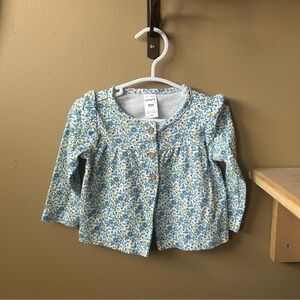 Carter's Floral Cardigan